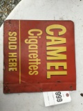 Camel Cigarette metal ddouble-sided sign, #966, approx. 13