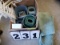 Box Lot--Bathroom waste cans, tissue holders, bath mats, etc.