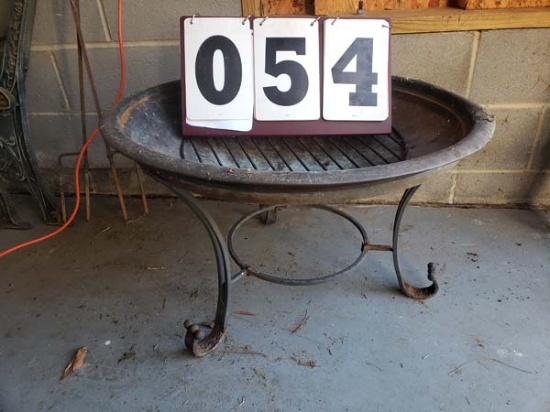 Fire Pit on Stand - Approx. 30"x18"