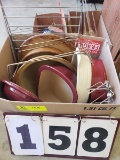 Large group of Pampered Chef baking & roasting pans, pizza stone, etc.