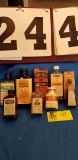 Group of Antique Collectible Vintage Medicine Bottles and packaging (great for display)