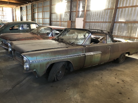 1963  Pontiac  Bonneville Convertible  Color:  Rust
