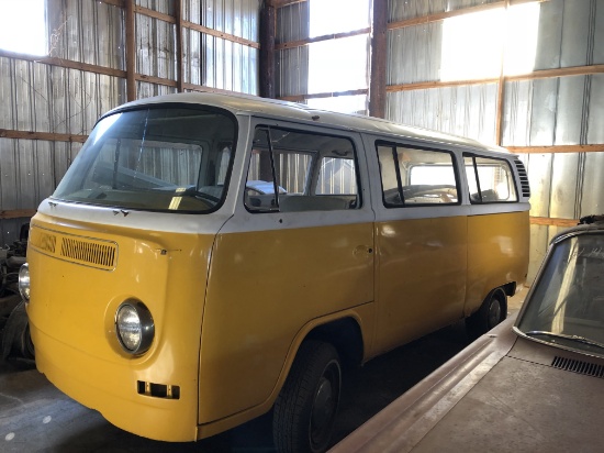 1972  VW  Bus  Color:  Yellow