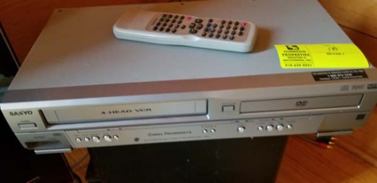 Sanyo DVD/VCR Player Cinema Progressive