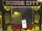Dodge City Merritt Industries Pinball Game Machine Back Panel, 23.75