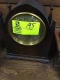 Vintage Wood Case Telechron Electric Mantle Clock; 11