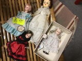 Lot of Vintage Effanbee and Glamour Dolls