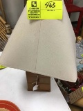 Wooden Lamp with 3 Drawers and Shade, 19