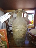 Old Pottery 2 Handled Water/Oil Jug, 17