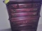 Vaughan of Virginia Furniture Makers Chest with 5 Drawers, Brass Pulls