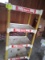 Plastic Advertising 4 Shelf Storage Unit for NEHI Drink Products