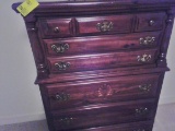 Vaughan of Virginia Furniture Makers Chest with 5 Drawers, Brass Pulls