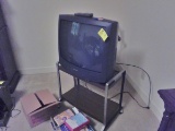 Sharp Traditional TV with Rolling Stand