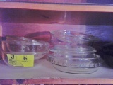 Group of Pyrex Pie Pans, Bowls, and Casserole Dishes
