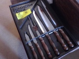 Knife Set by Bennington Forge includes Knives, Meat Fork: Quantity of 6