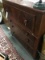 Burl Walnut Empire Period Chest on Chest