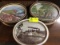 3 Piece Lot of Vintage Biscuit Tins