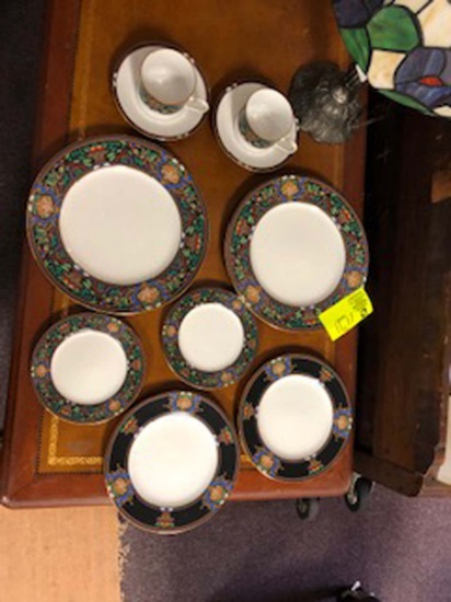 Lot of Rare Noritake China "Paradise Tribute"; Excellent Condition