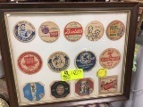Vintage Beer/Bar Coasters in Frame
