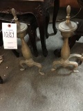 Pair of Antique Andirons