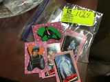 Lot of Michael Jackson Bubble Gum Trading Cards and Stickers