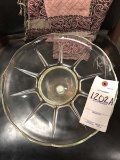 Sterling and Crystal Cake Plate
