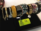 16 Piece Vintage Bracelet Lot