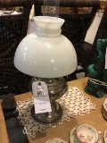 Vintage Rayo Oil Lamp, Electrified