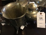 Antique Silver-plate Pitcher and Tea Pot