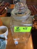 Large Vintage Glass Apothecary/Candy Store Jar