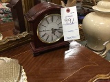 Wooden Cherry Mantle Clock