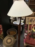 Handmade Bamboo Standing Floor Lamp with Shade
