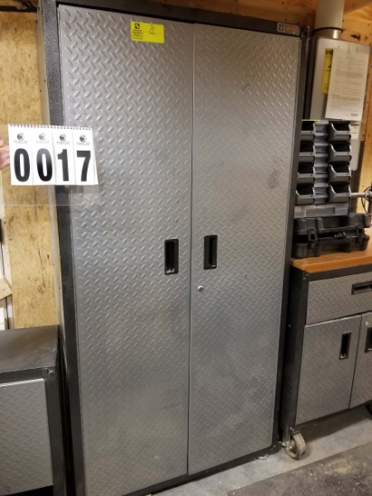 Gladiator 2 Door Metal Shop Cabinet with Adjustable Shelves