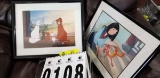 Framed Set of Disney Lithographs and Prints