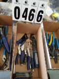 Assorted Locking Pliers and Other Tools