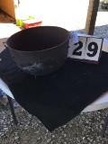 Cast Iron Wash Pot, Approx. 20 1/2