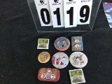 Political Buttons: Bush - Quayle Group of Buttons