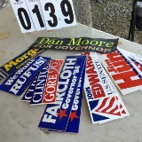 Political Bumper Stickers: NC, Moore, Hunt, Rufus, Faircloth, Edwards