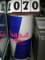 Used Red Bull Ice Barrel Electric Cooler on Casters; 42