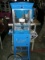 Old Fashioned Snow Cones Maker; Blue Cart on Wheels; Has Storage Compartment