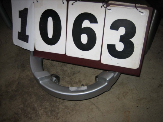 Used Hobart Truck Dolly Bowl on Casters DLLRG 60 Quart; 16" Diameter