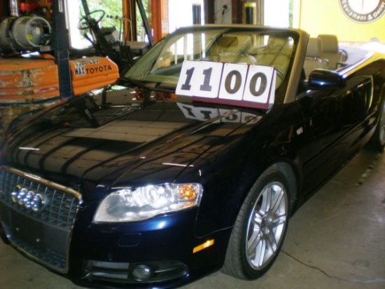 2009 Audi A4 2.0 Quattro S Line Convertible; Mileage is 102018