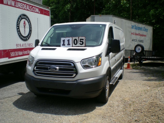 2016 Ford Transit 250 Van; Mileage is 23821; Warranty; Weight 9000 Lbs