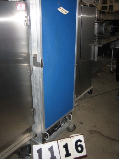 Used Servolift Hot Box on Casters Model 1900PH-73; 22.5" wide x 30.5" deep x 73" tall