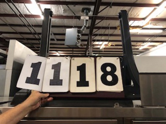 Used Outdoor Display; 30" wide x 31" tall