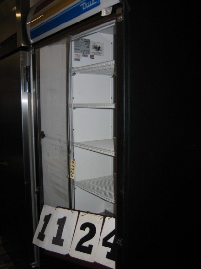 Used True, 2 Sliding Glass Door Display Cooler on Casters;  Model TAC-36