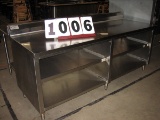 Used SS Work Table 84