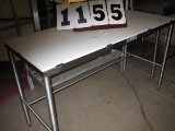 Used Exact Equipment Poly Butcher's Table 24