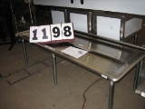 Used Win-Holt Meat Drain Table; 72.5