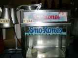 Sno-Kones Maker, Model 1002; Manufactured by Gold Medal Products, Has Ice Crusher